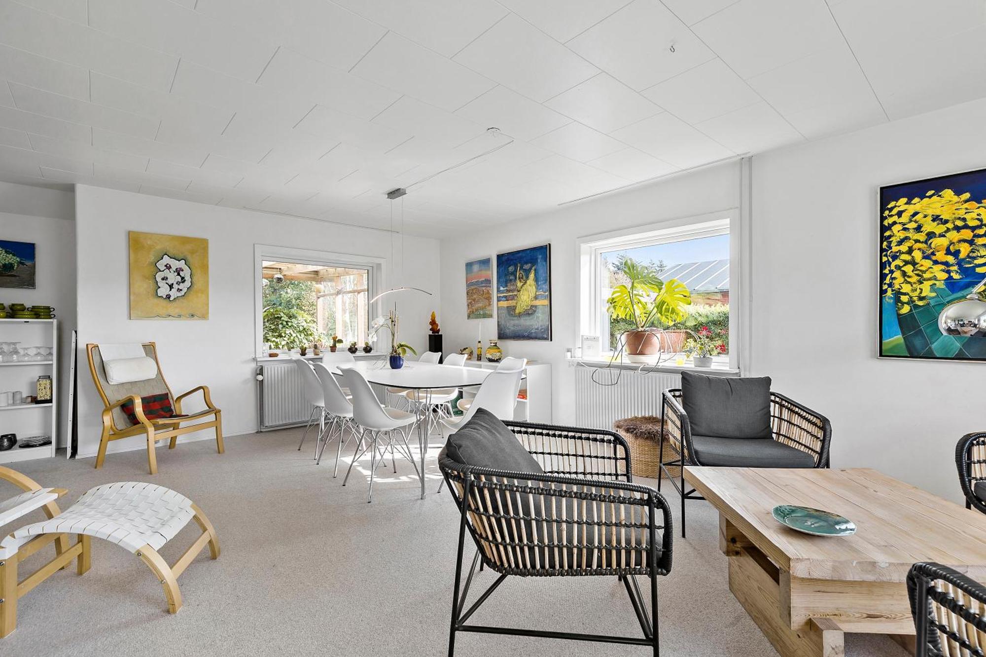 Logi I Hus Med Kunst Og Have Bed & Breakfast Vestervig Dış mekan fotoğraf