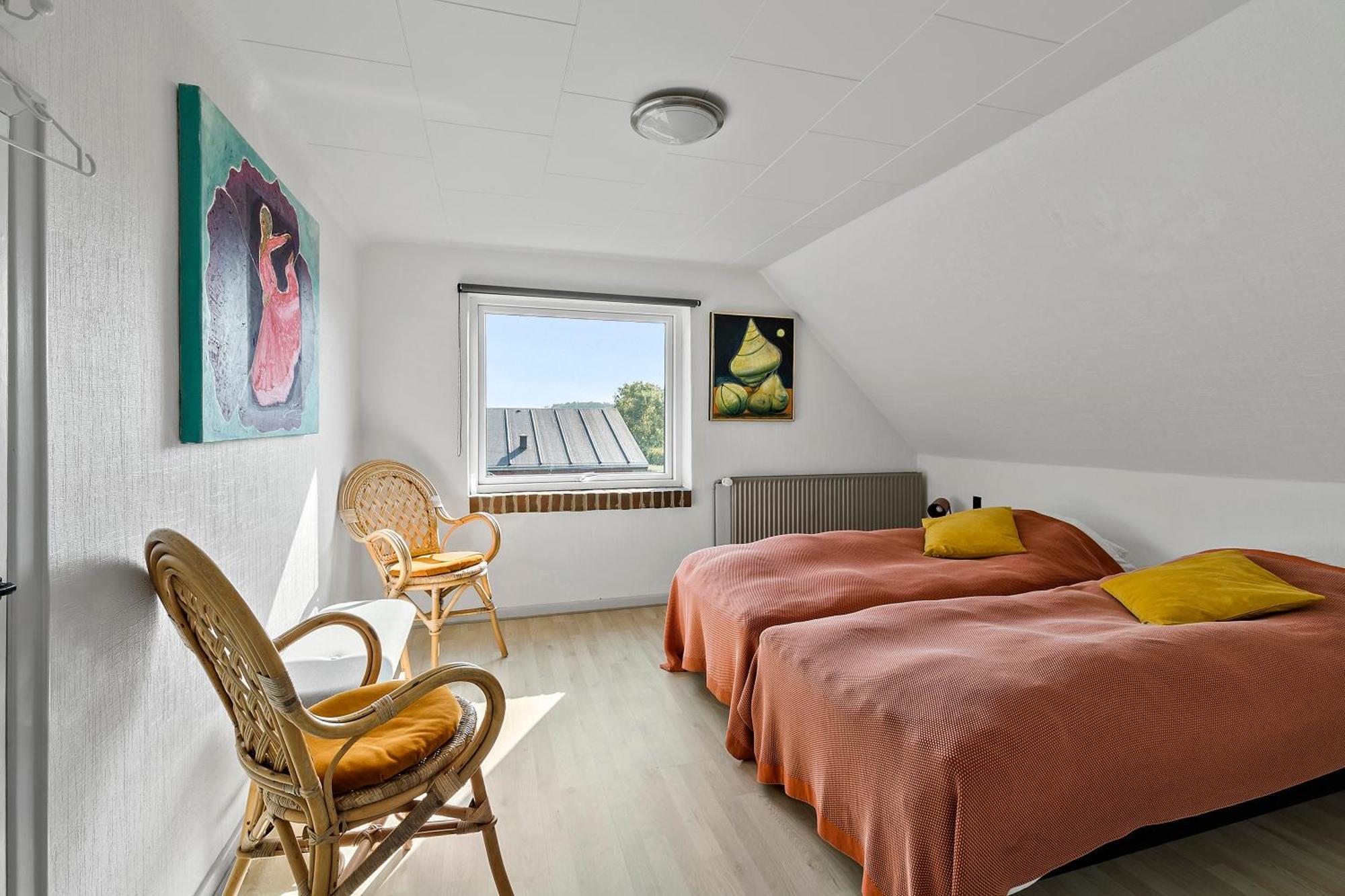 Logi I Hus Med Kunst Og Have Bed & Breakfast Vestervig Dış mekan fotoğraf